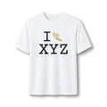 I Run ___ athletic T, gold logo
