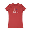 I Hike women's T, purple hiker