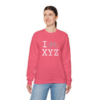 I Bike sweatshirt, grey bike