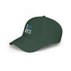 I Bike baseball cap, light blue bike