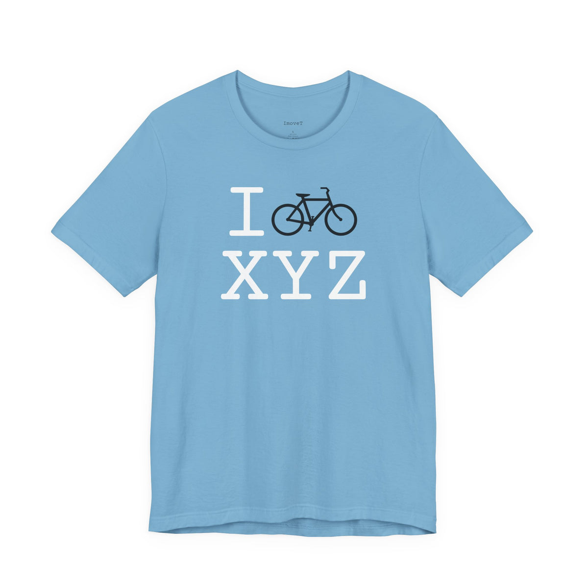 I Bike unisex T, black bike