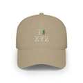 I Hike baseball cap, green hiker