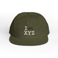 I Bike athletic hat, black bike