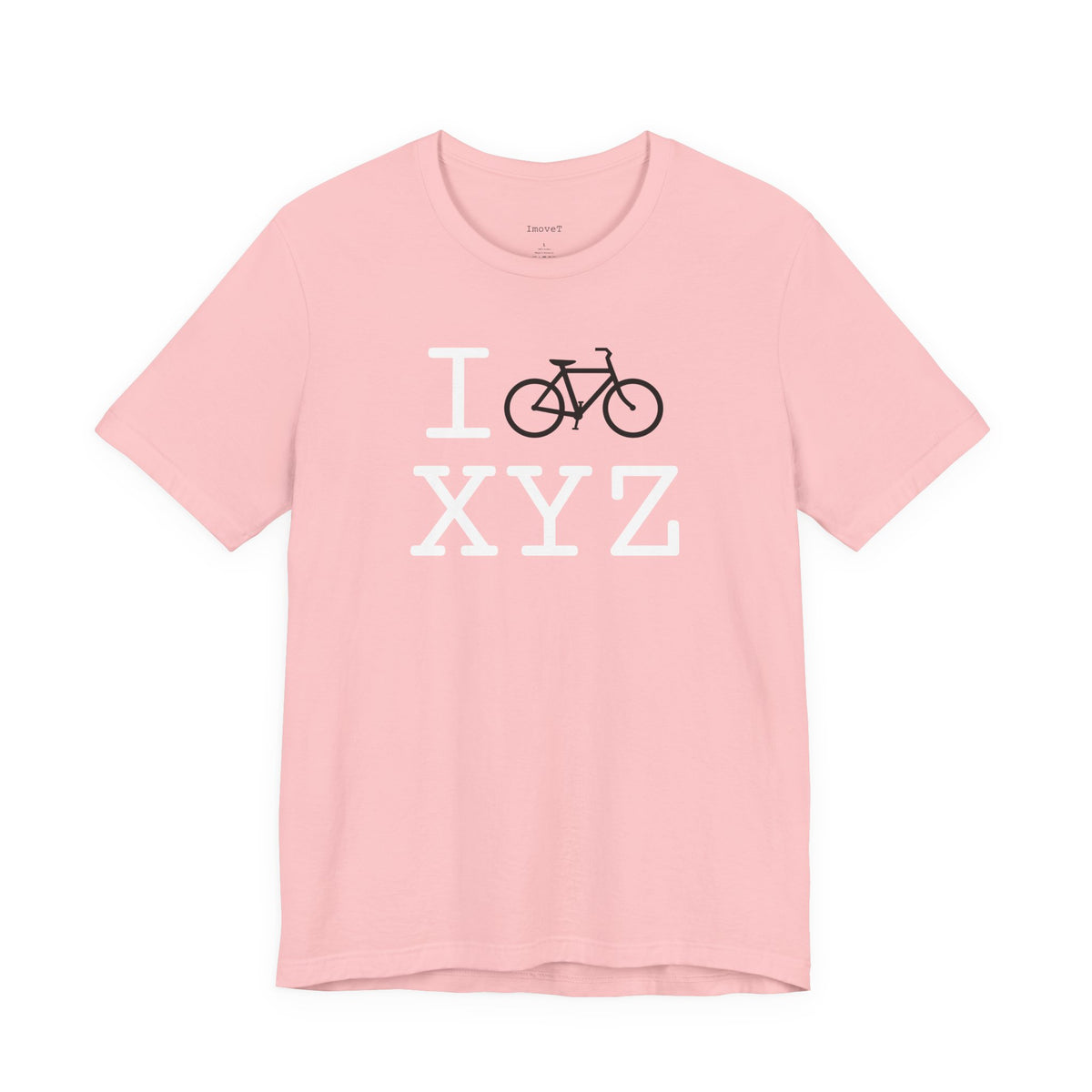 I Bike unisex T, black bike
