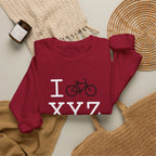 I Bike sweatshirt, black bike