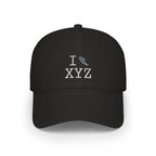 I Run baseball cap, grey logo