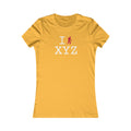 I Hike women's T, red hiker