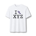 I Run ___ athletic T, purple logo
