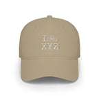 I Bike baseball cap, white bike