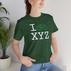 I Bike unisex T, green bike