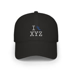 I Run baseball cap, blue logo