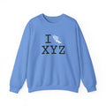 I Run sweatshirt, white logo