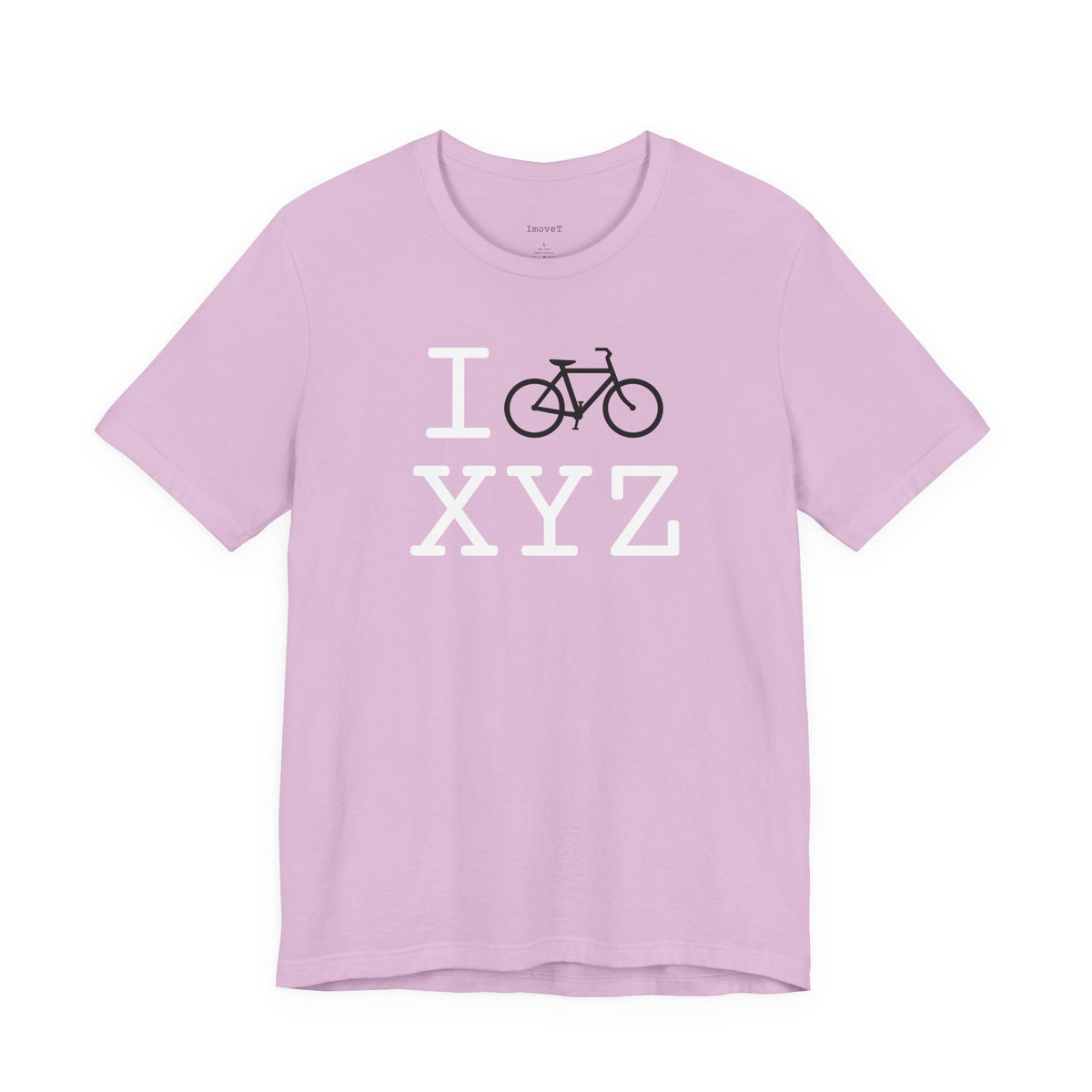 I Bike unisex T, black bike