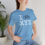 I Bike unisex T, black bike