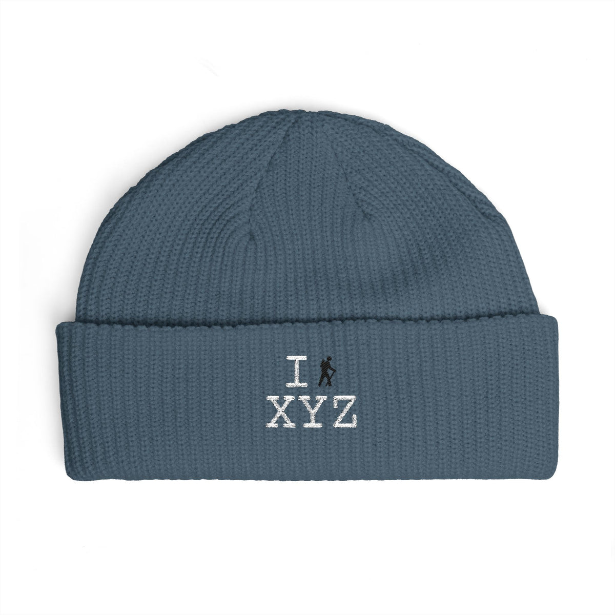 I Hike beanie, black hiker