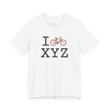 I Bike ___ unisex T, autumn bike