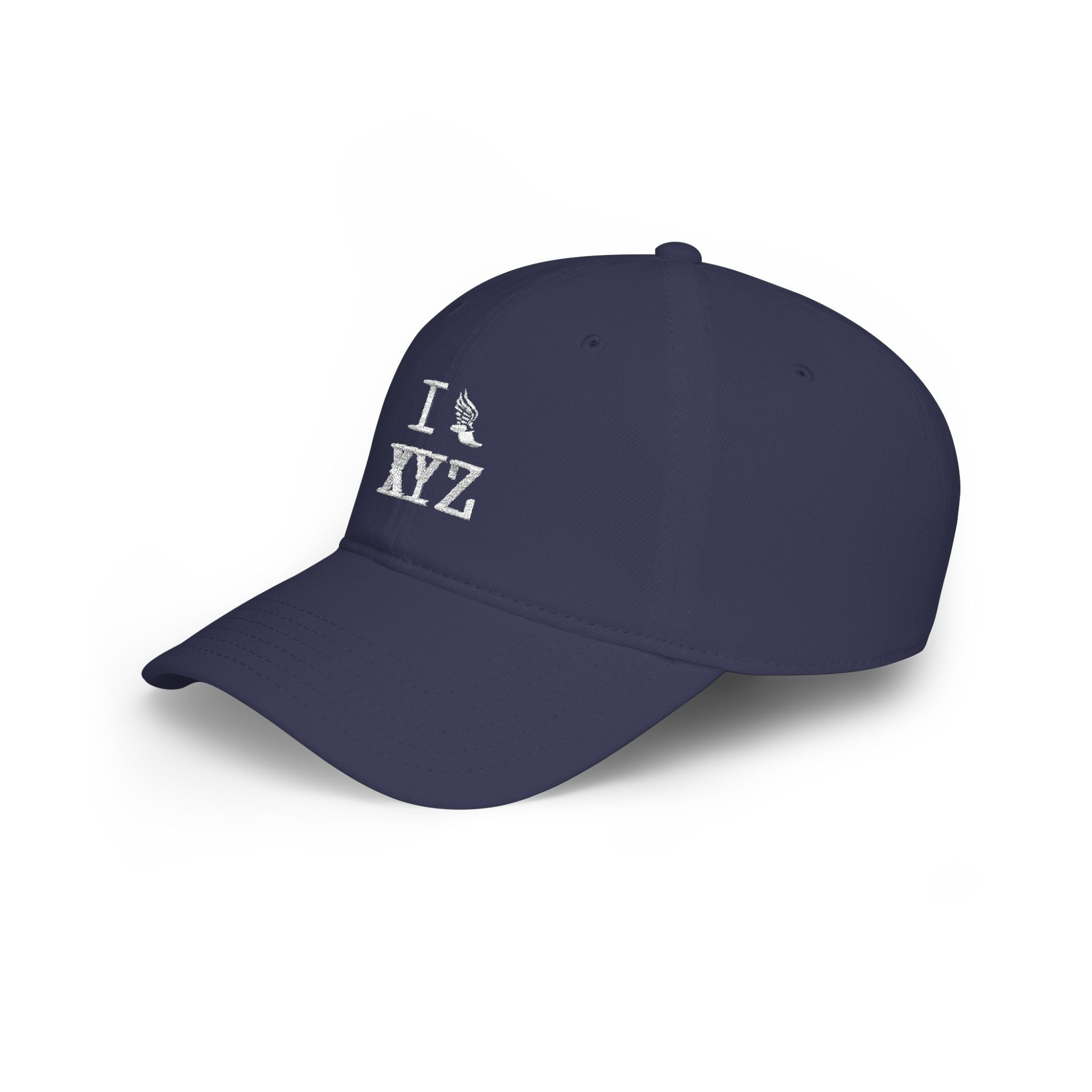 I Run baseball cap, white logo