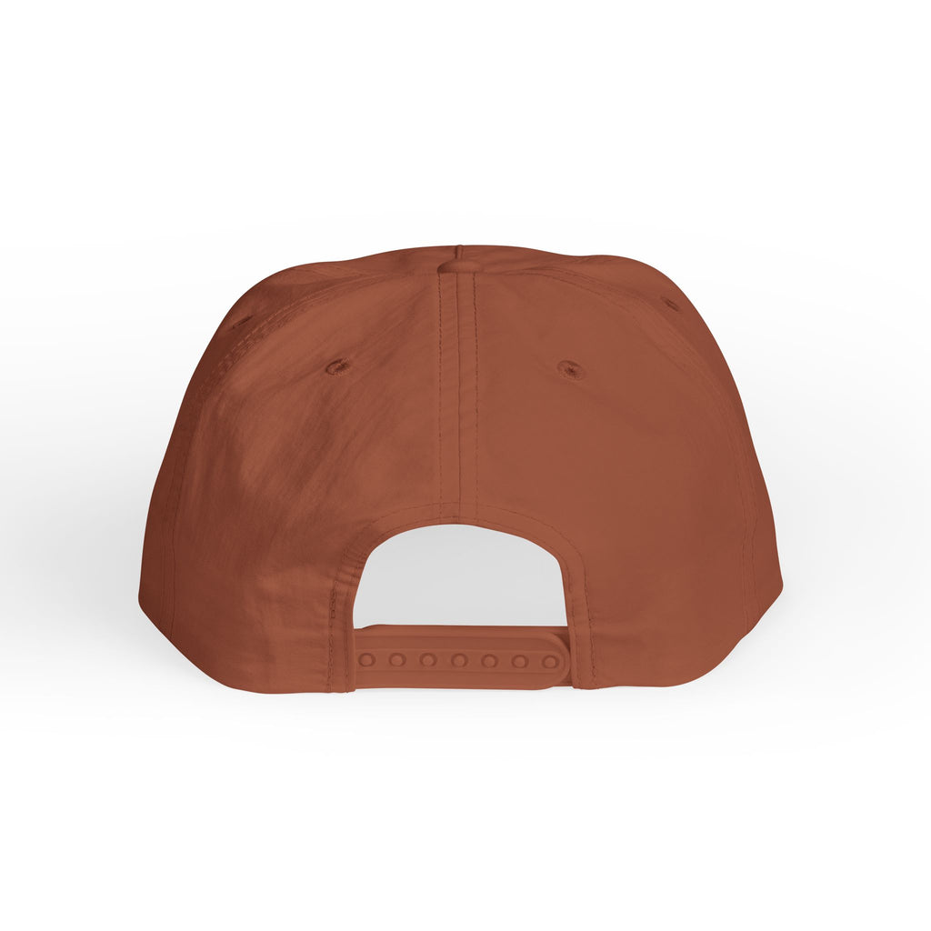I Hike athletic hat, white hiker