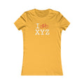 I Bike women's T, red bike