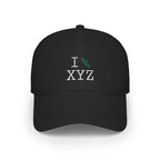 I Run baseball cap, green logo