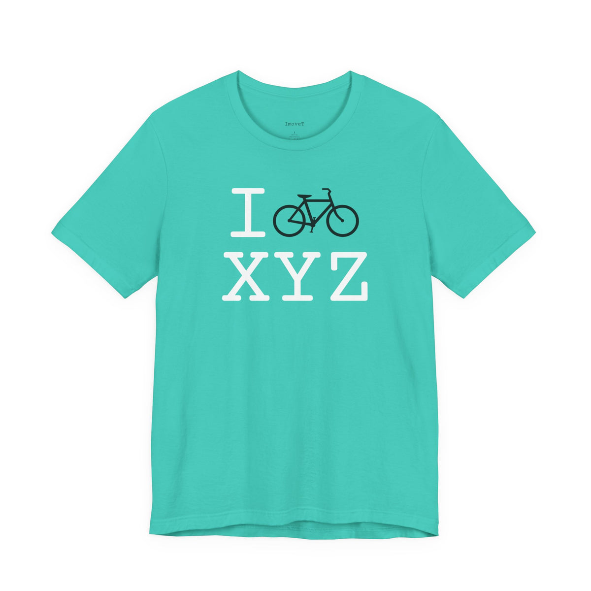 I Bike unisex T, black bike