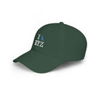 I Run baseball cap, light blue logo