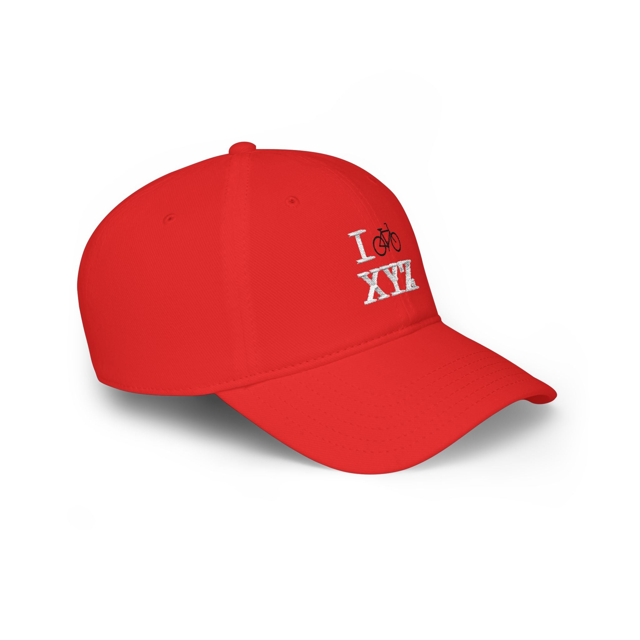 I Bike baseball cap, black bike