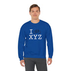 I Bike sweatshirt, black bike