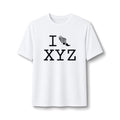 I Run ___ athletic T, black logo
