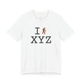 I Hike ___ unisex T, autumn hiker