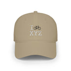 I Bike baseball cap, black bike