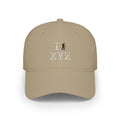 I Hike baseball cap, black hiker