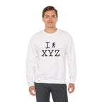 I Hike sweatshirt, navy hiker
